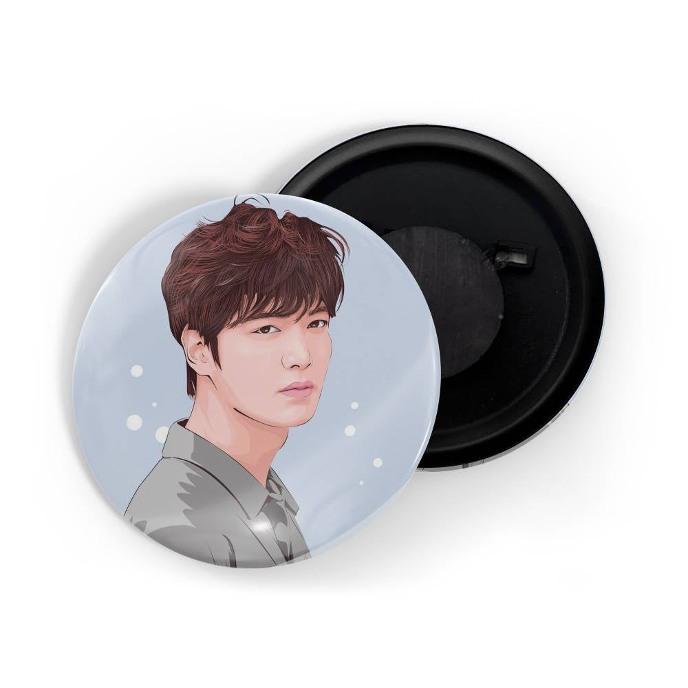 dhcrafts Fridge Magnet K-Drama Korean Actor Multicolour Lee Min-ho D2 Glossy Finish Design Pack of 1